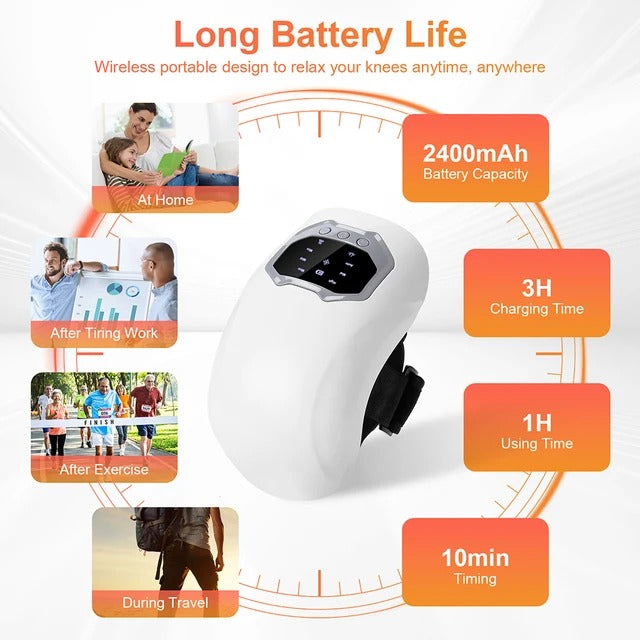 Knee massager | Knee Pain Relief | Improve Circulation | Electric Knee Massage |  Electric Elbow Shoulder