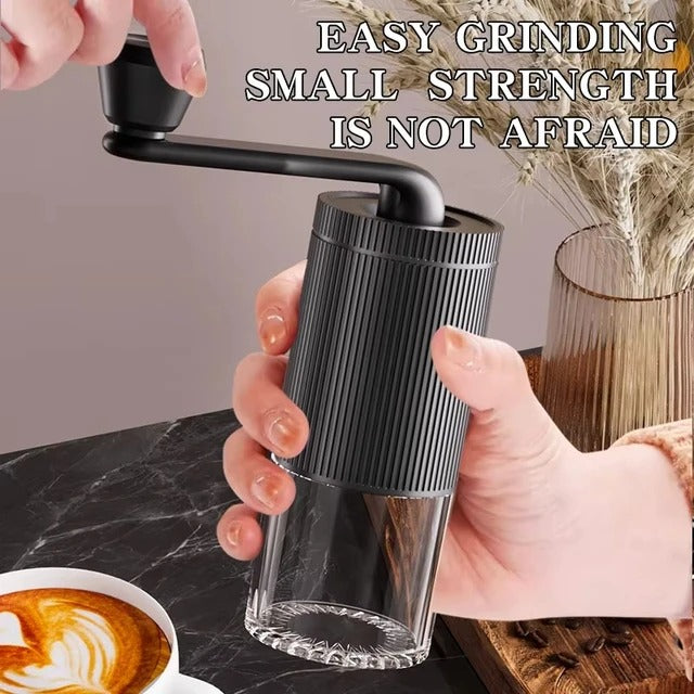 Hand Cranked Coffee Grinder Portable Adjustable Grinder Home Outdoors Travel Hand Crank Coffee Utensil