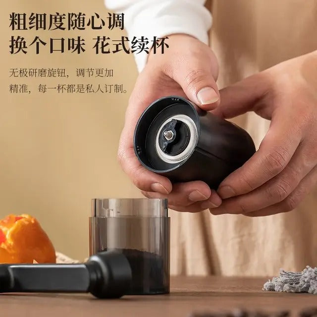 Hand Cranked Coffee Grinder Portable Adjustable Grinder Home Outdoors Travel Hand Crank Coffee Utensil