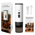 Portable Coffee Machine Wireless 3-in-1 for Ground Nespresso DolceGusto Capsule 15Bar 7800mAh Digital Display